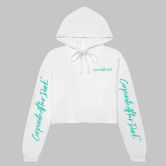 Corporate Diamond Aqua (pullover hoodie) - CorporateAfterDark